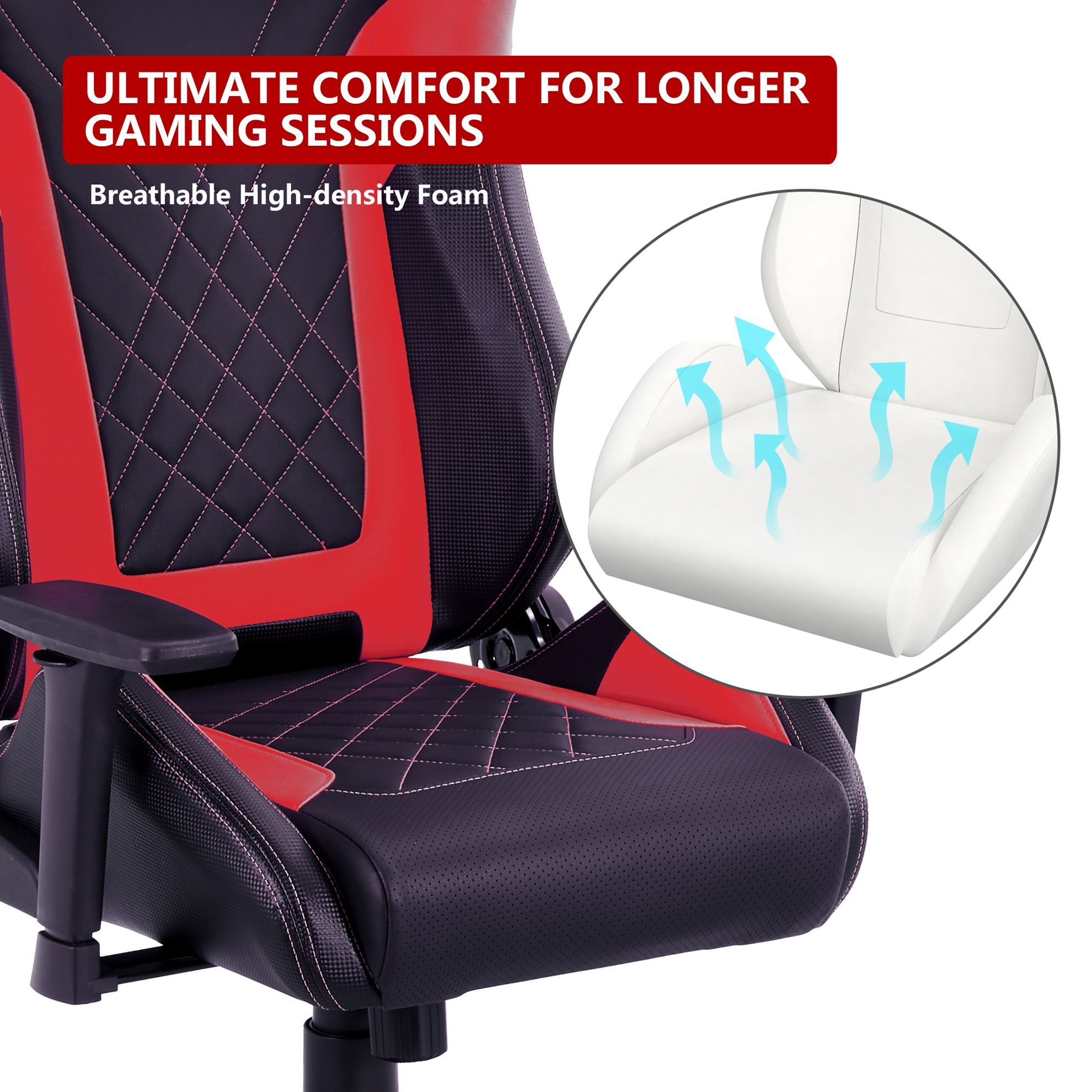 Eureka Ergonomic ERKONEXGX5BR Gaming chair Frankopop