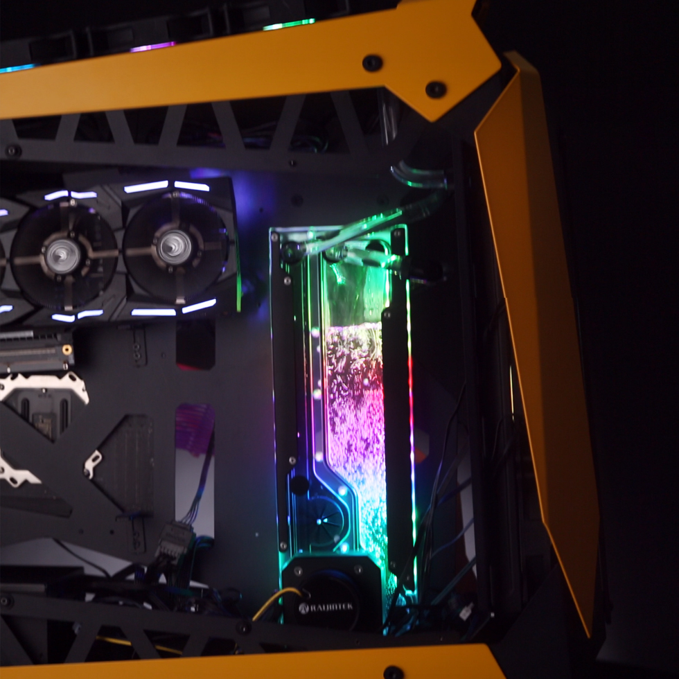 Raijintek Acheron 240 RBW Distro Plate – Piatto Di Distribuzione In Acrilico, D-RGB, Per Watercooling